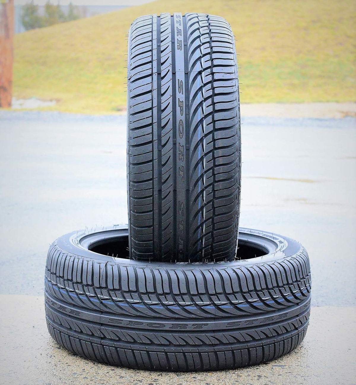 Set of 4 All-Season High Performance Radial Tires 225/40R18 92W Load Range XL 4-Ply BSW I29476