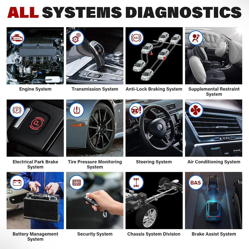 TPMS Diagnostic Scanner with Bi-Directional Control J8252