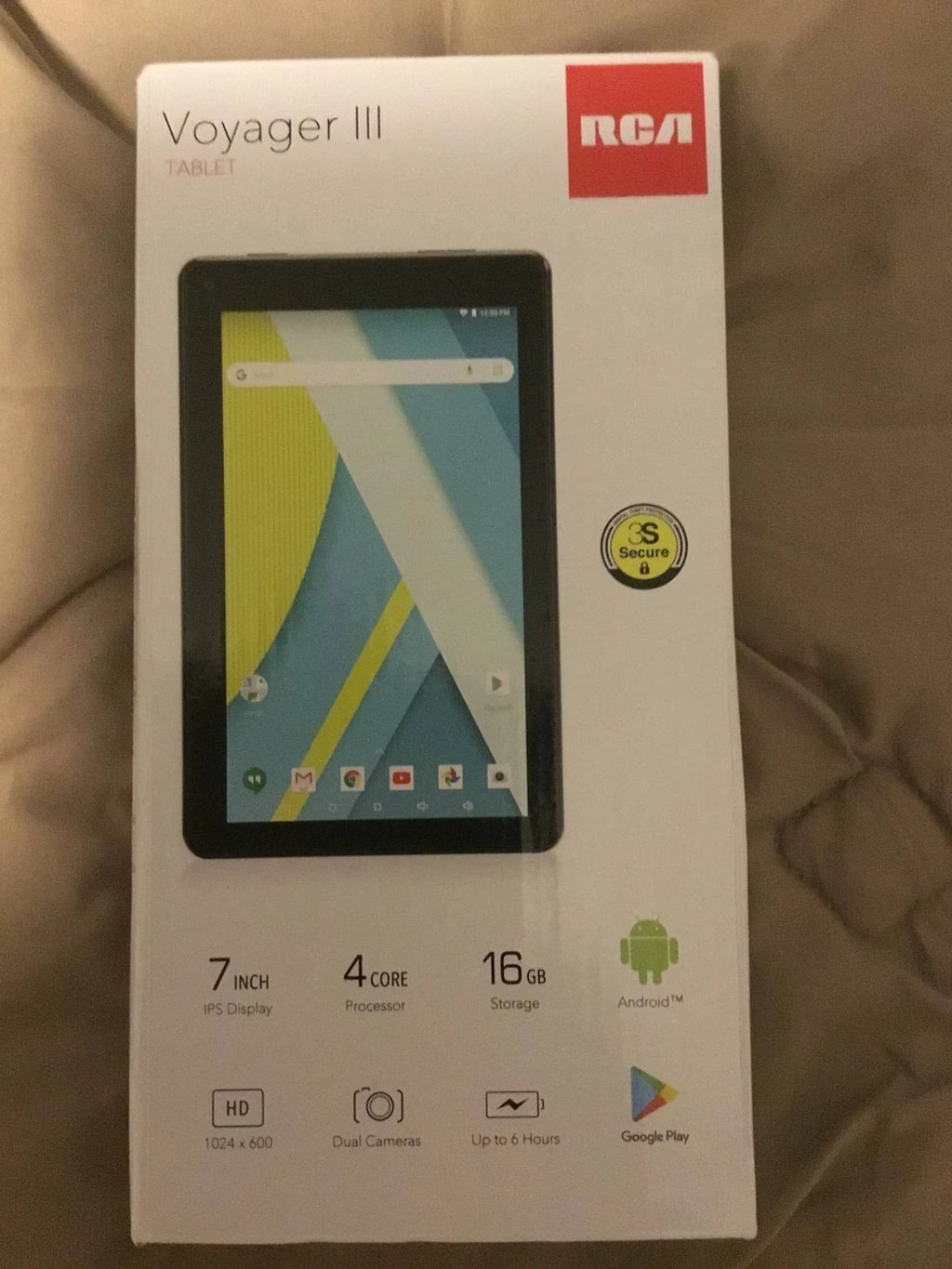 7 inch Tablet 16GB Quad Core D2076