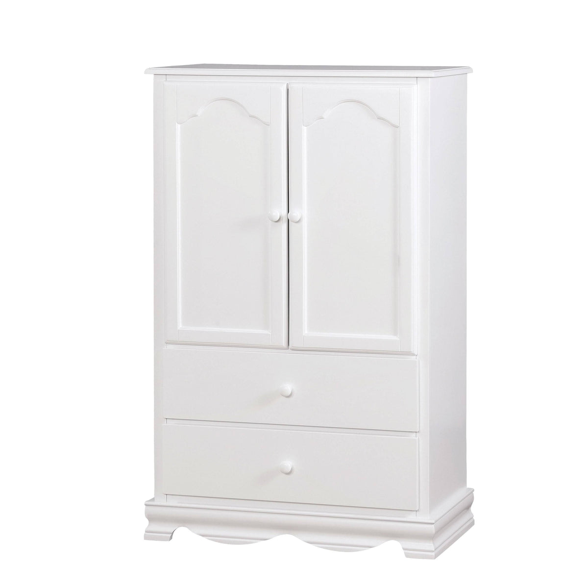 Pink Solid Wood Youth Armoire H16381