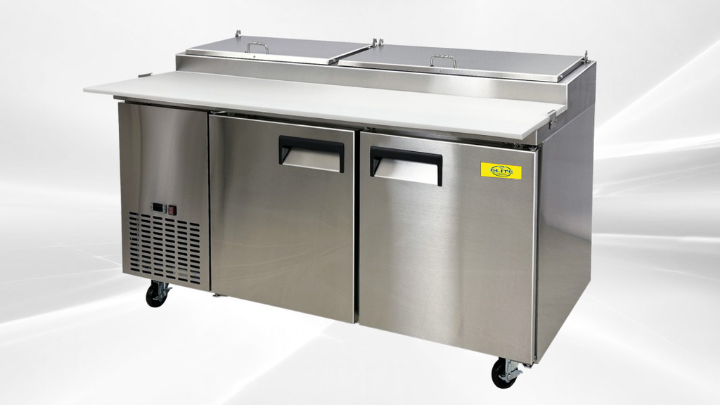 Commercial Pizza/Salad Prep Stainless Steel Table Refrigerator 16.9 cu. ft. X191701