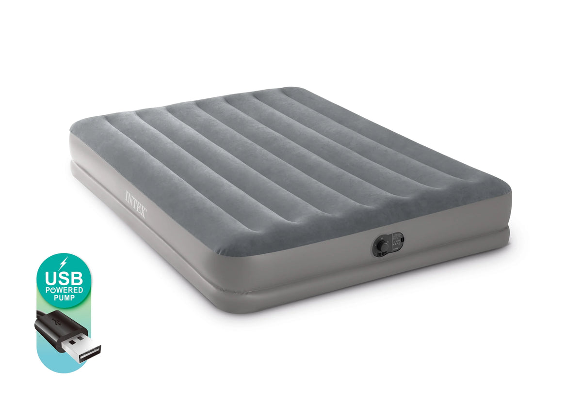 Queen Air Mattress Bed with USB Pump U3977