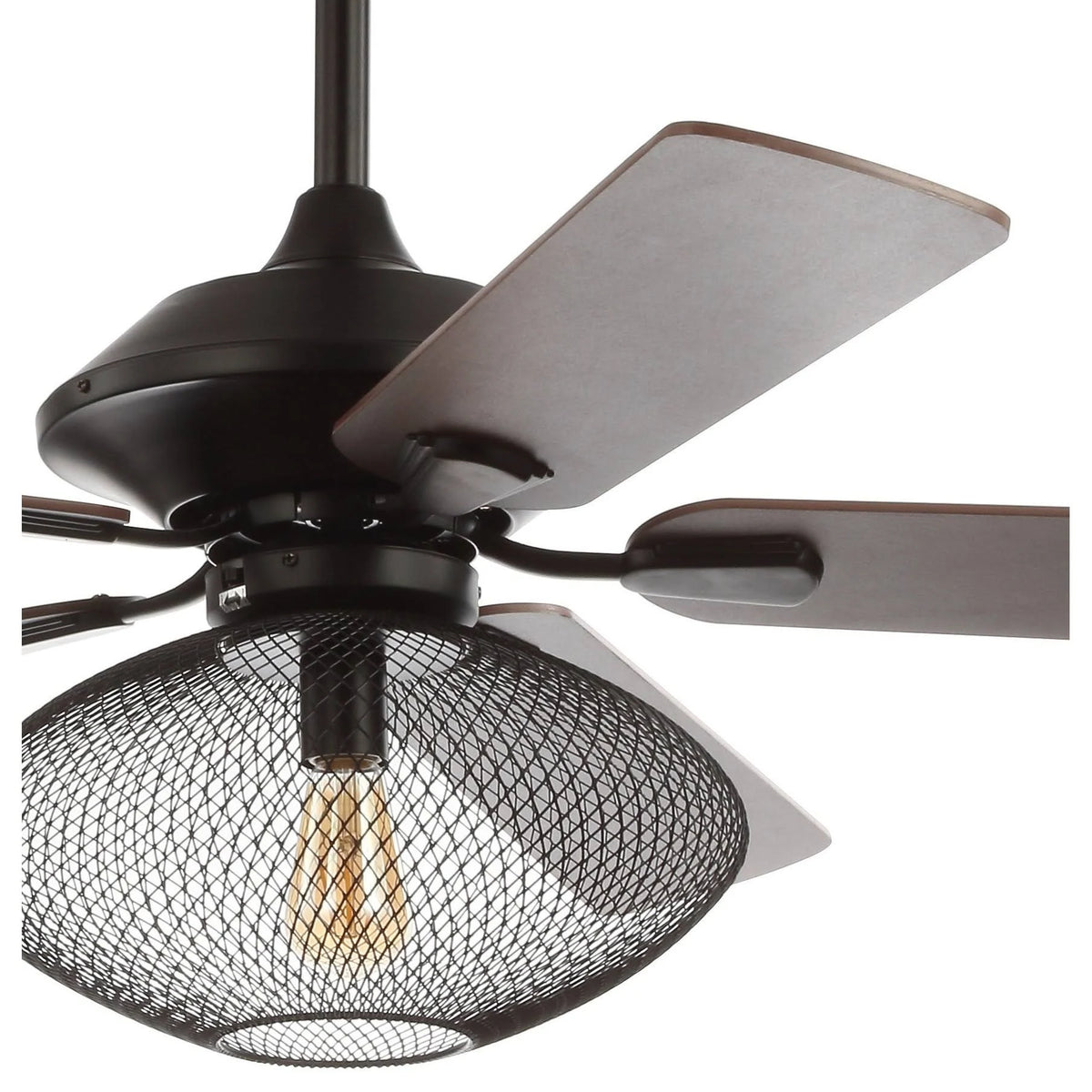 52 inch 1-Light LED Ceiling Fan with Remote, Oil Rubbed Bronze A897011