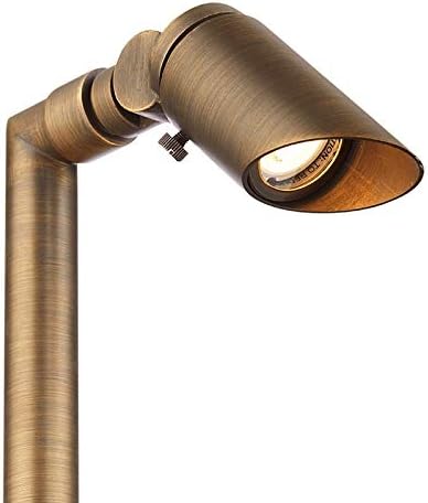 12V Adjustable Cast Brass Path Light R76656