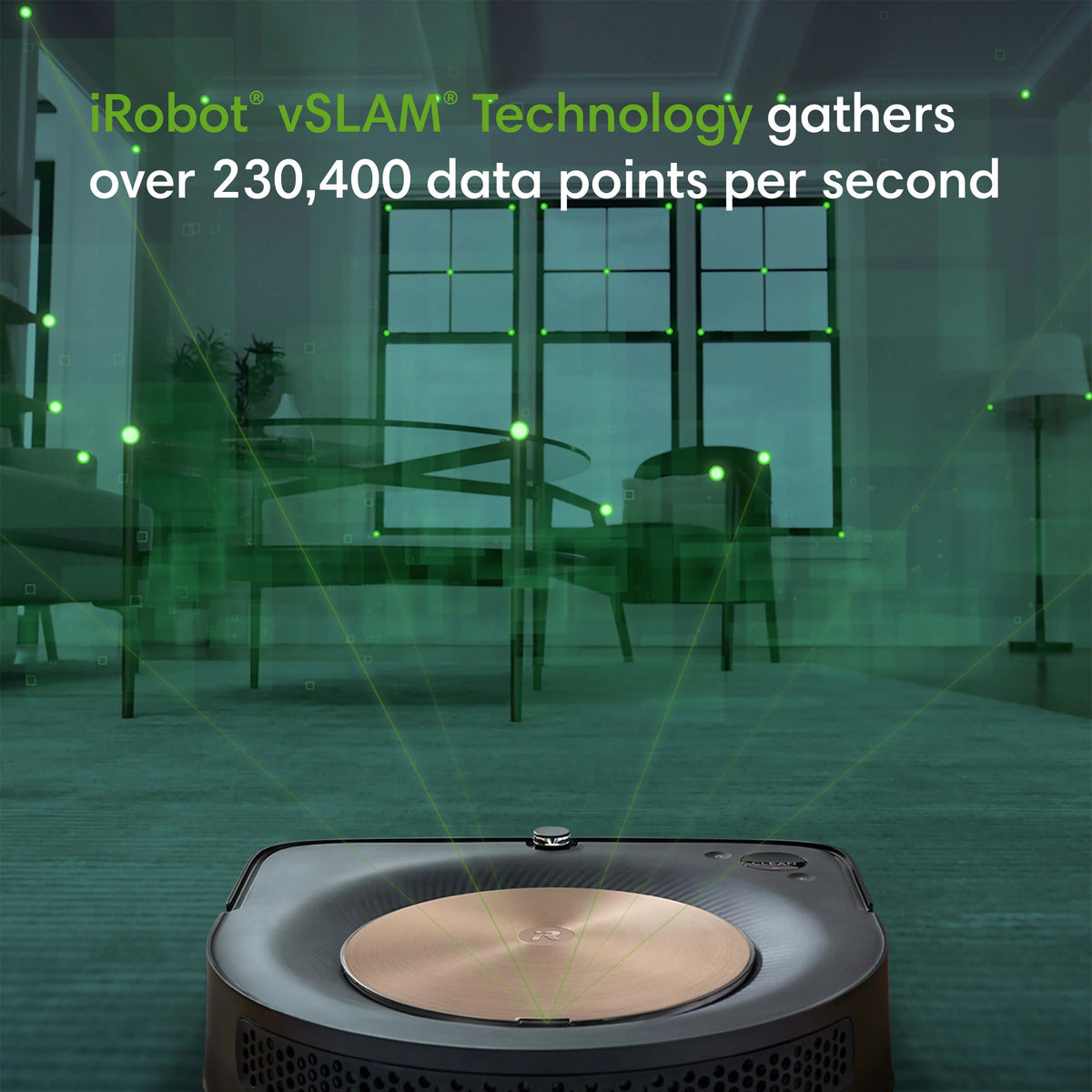 Robot Vacuum with Wi-Fi Connected Smart Mapping X49206