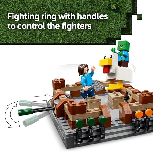 LEGO Minecraft Woodland Mansion Fighting Ring Building Toy for Kids Age 10+ Y815505