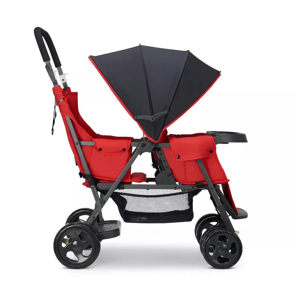 Red Tandem Double Stroller D79052