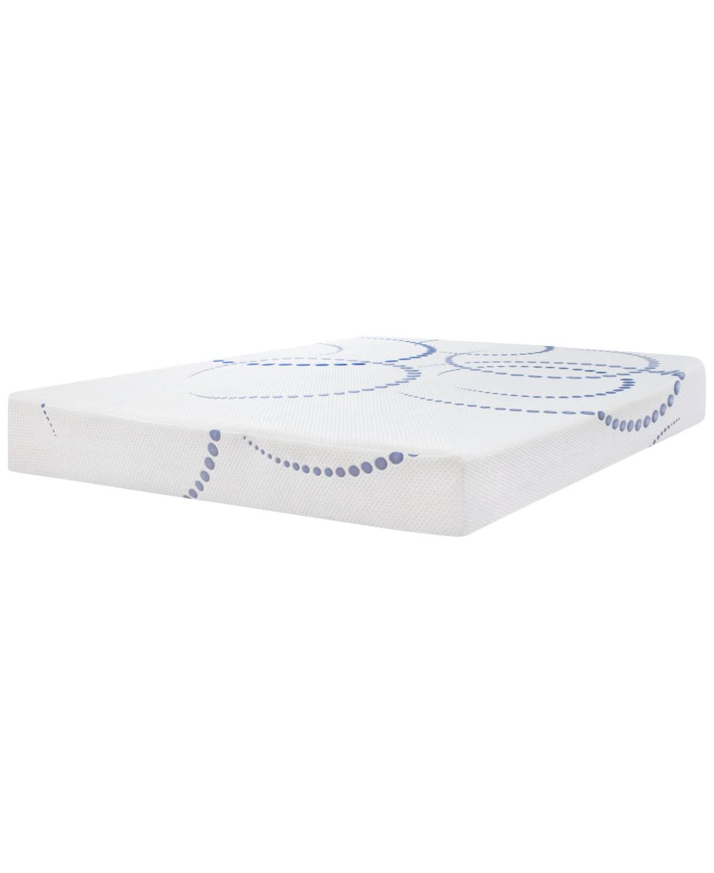 White Twin Cool Gel Memory Foam Mattress V904