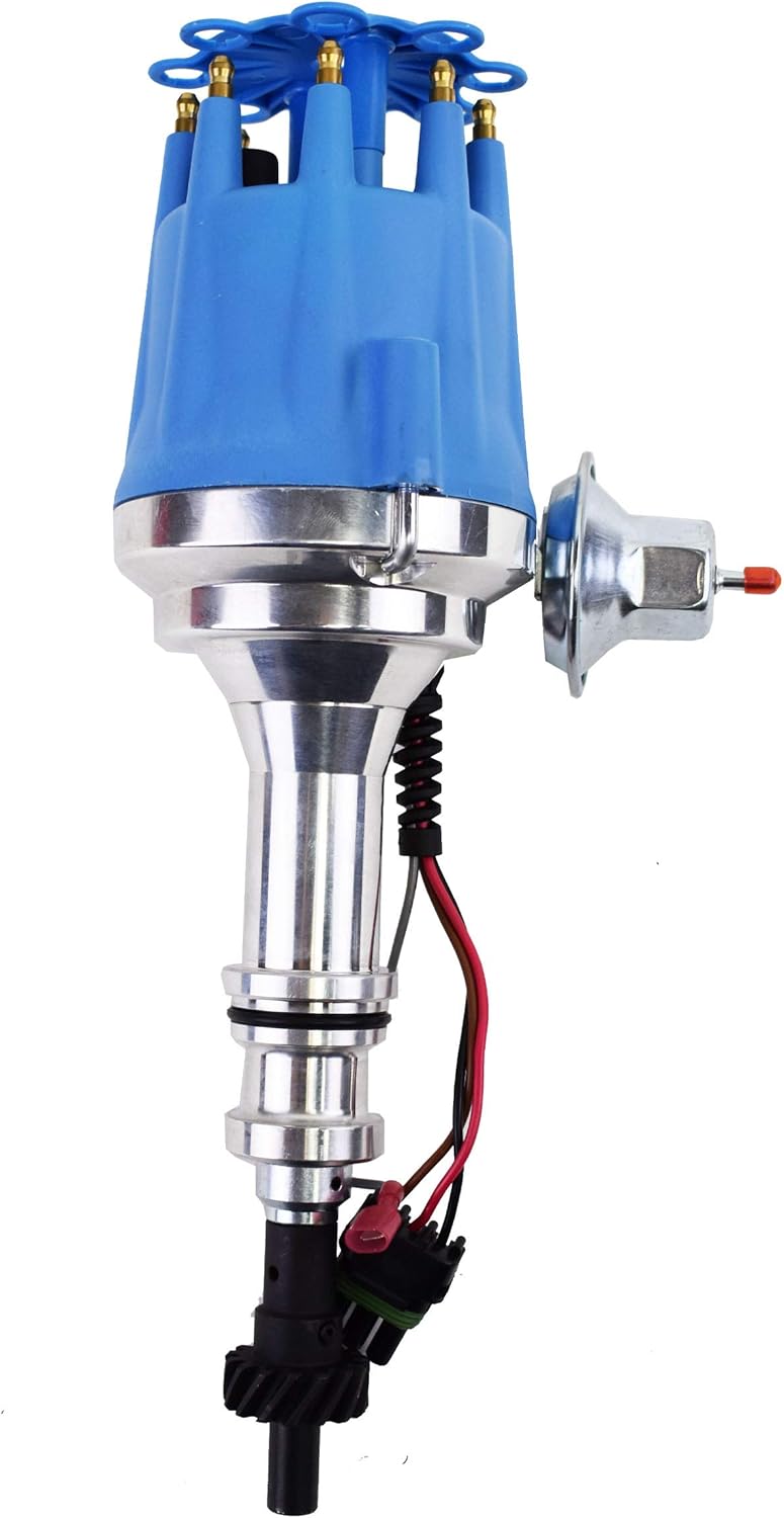 Blue Cap Ready to Run Distributor for Ford V8 Engine T461