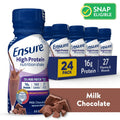 High Protein Nutrition Shake, Milk Chocolate, 8 fl oz, 24 Count Y703275