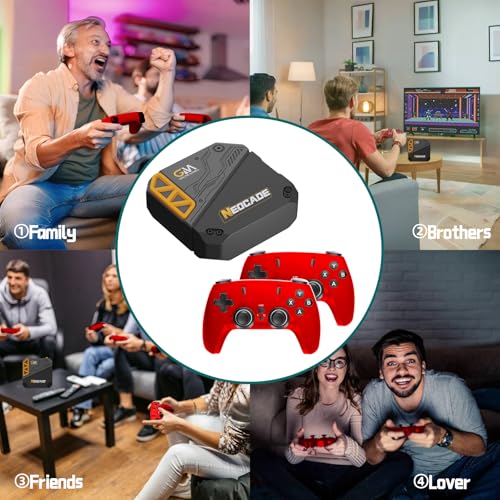 Retro Gaming Console with 2.4G Wireless Controllers S3889