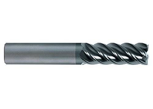 7/16x22 Diam 5 Flute Single End Solid Carbide 0.015x22 Corner Radius End Mill C554