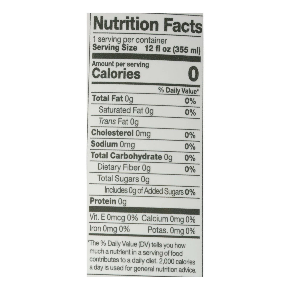 Sparkling Water Peppermint Watermelon Case of 12 O466642