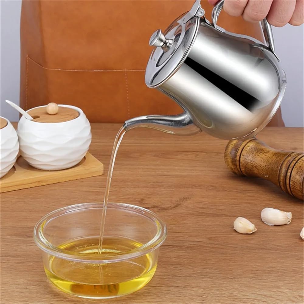 24oz 304 Stainless Steel Oil Filter Cup with Mesh K863