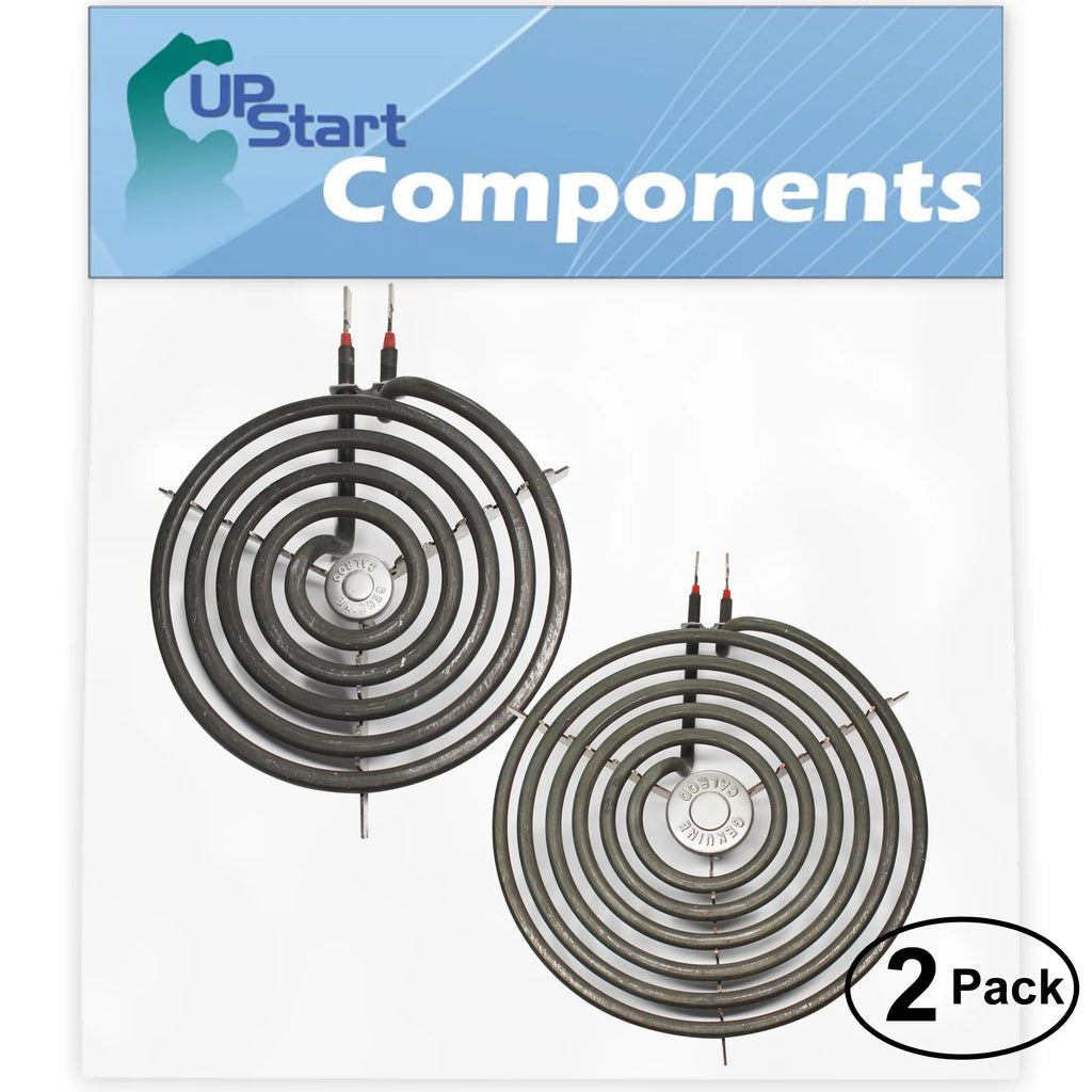 2-Pack 8 inch 6 Turns & 6 inch 5 Turns Surface Burner Elements X4947