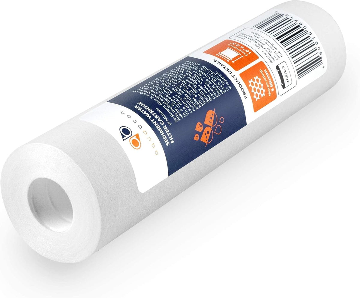 12-Pack 5 Micron 10 inch Sediment & CTO Carbon Filters Y396