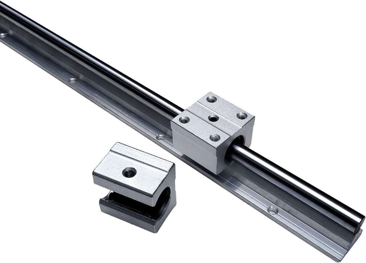 Linear Rail SBR12-1000mm 2Set Slider Guide with 4X SBR12UU Bearing Block X4764