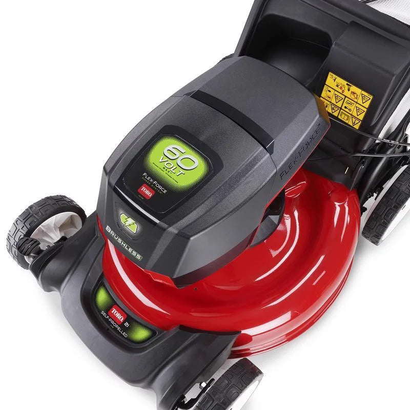 21 in. 60 V Battery Self-Propelled Lawn Mower Kit Z5719