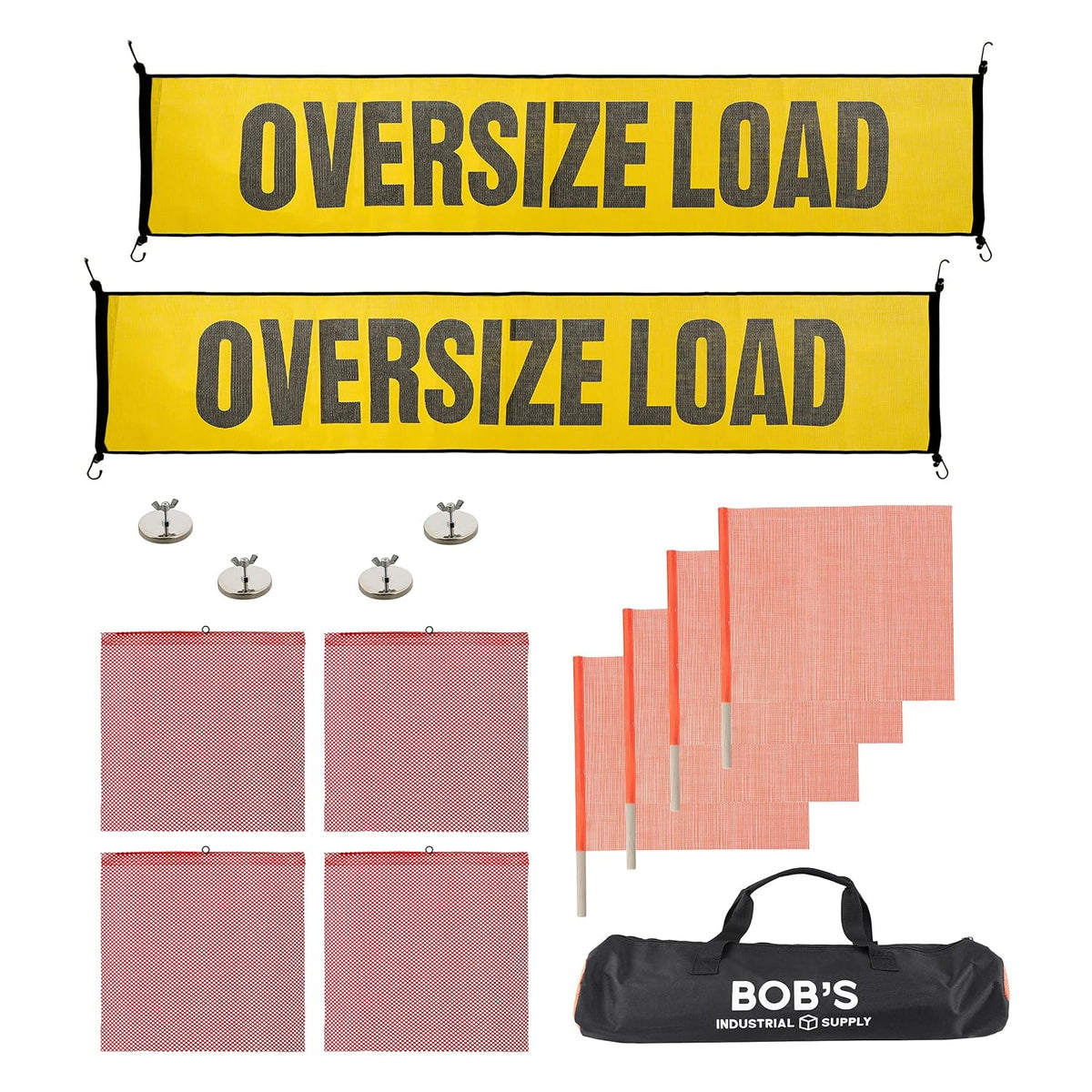 Oversized Trailer Safety Flags 14pc Kit C4121