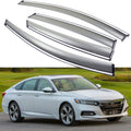 Car Window Visor Vent Shade Deflector Sun/Rain Guards Pack of 2 Z477