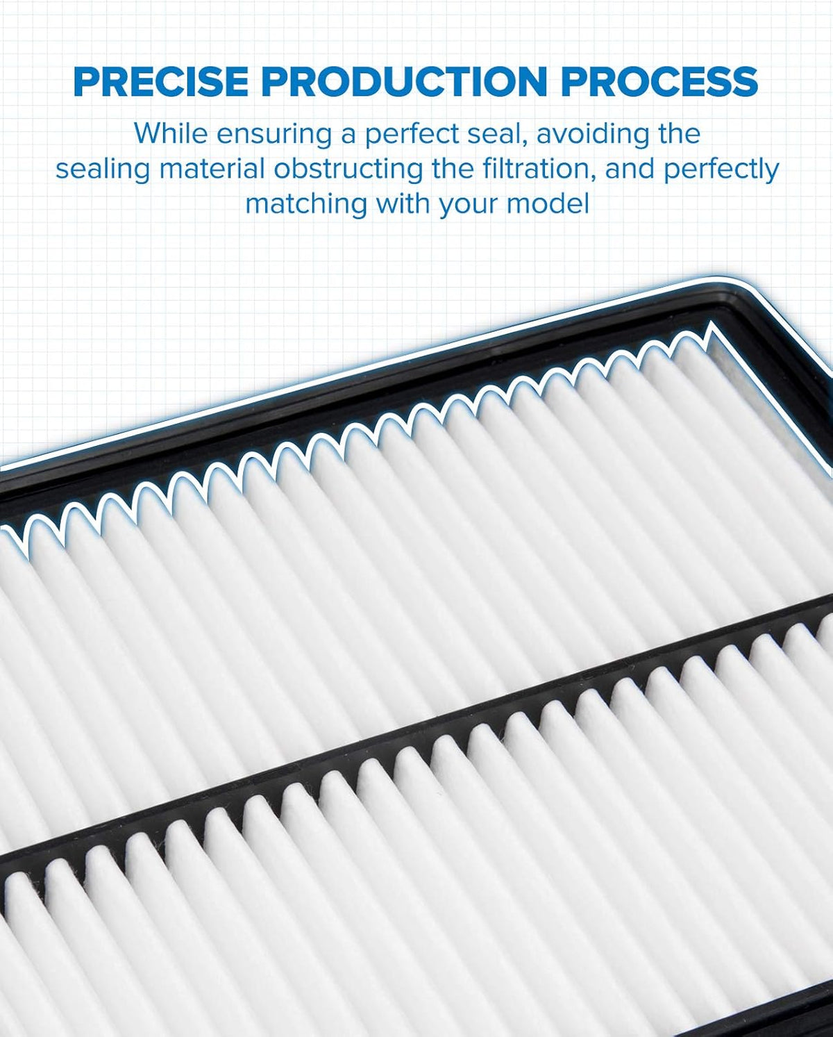 Engine Air Filter, Pack of 2 A5424