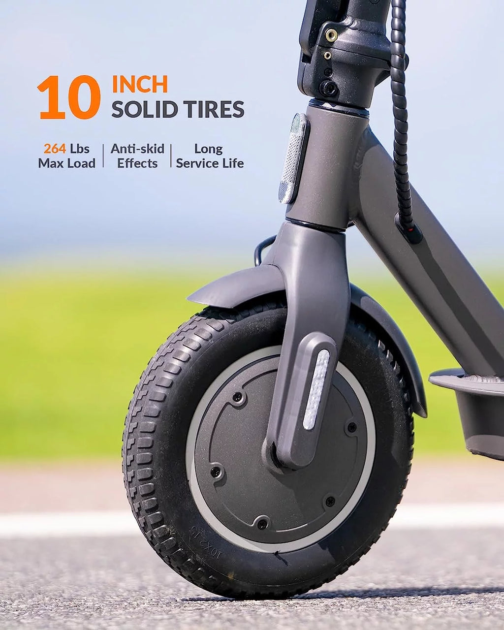 350W Foldable Electric Scooter with 10 Solid Tires K161698
