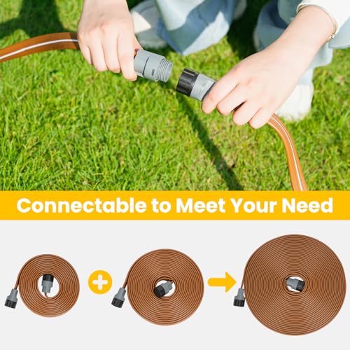 20 ft 2 Pack Soaker Hose with Holes D6504