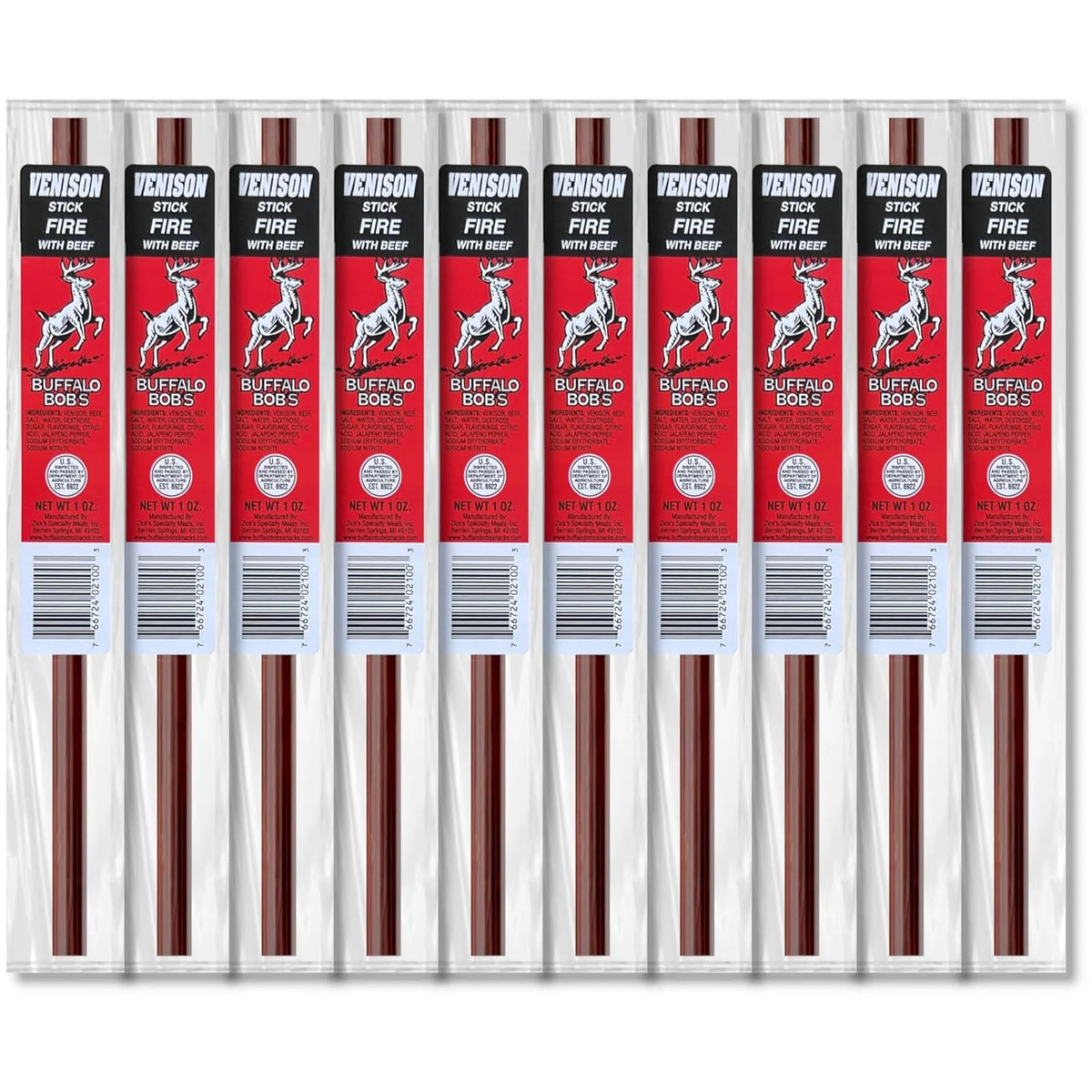 Venison Snack Sticks 10 Pack K59370