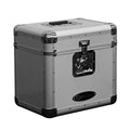 Black Stackable Record Utility Case for 70 12" Vinyl Records N158