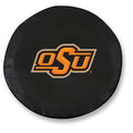 Black Vinyl Fitted Car Tire Cover P30067