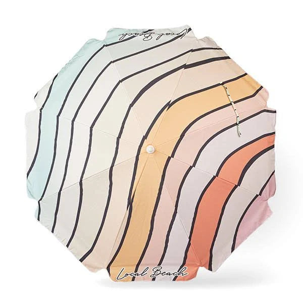 Wavy Beach Umbrella F36613