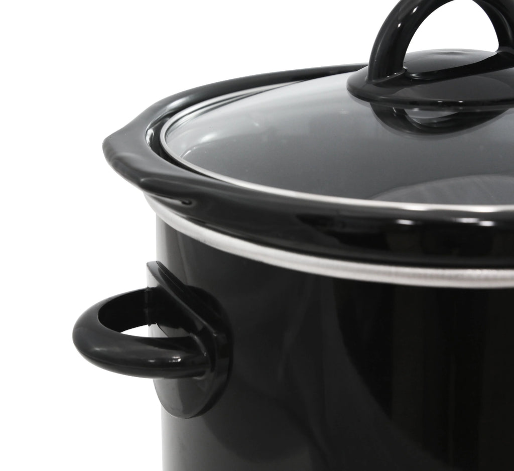 3-Quart Black Slow Cooker A7311