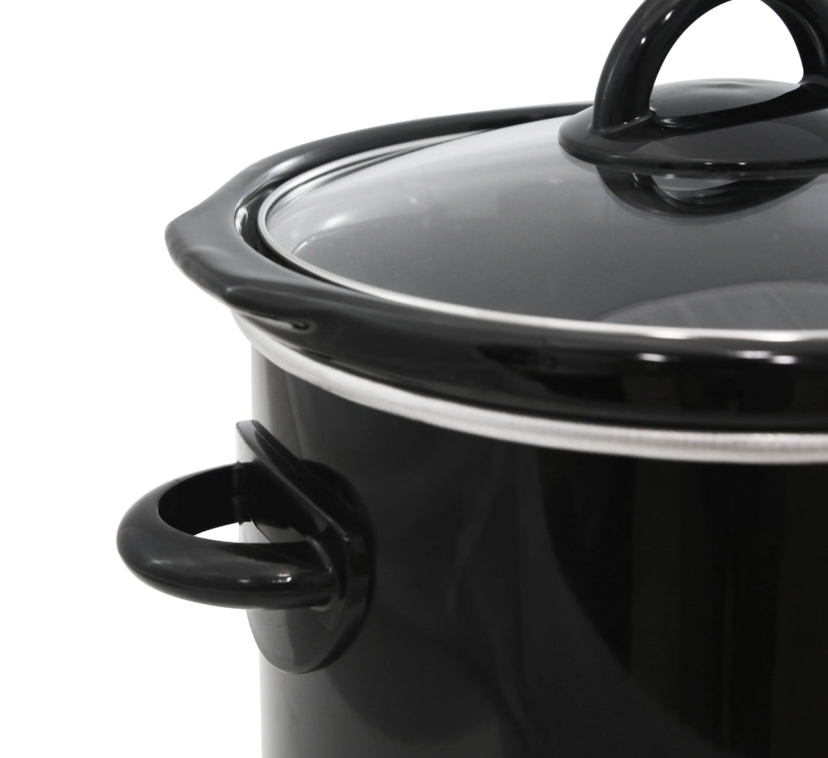 3-Quart Black Slow Cooker A7311