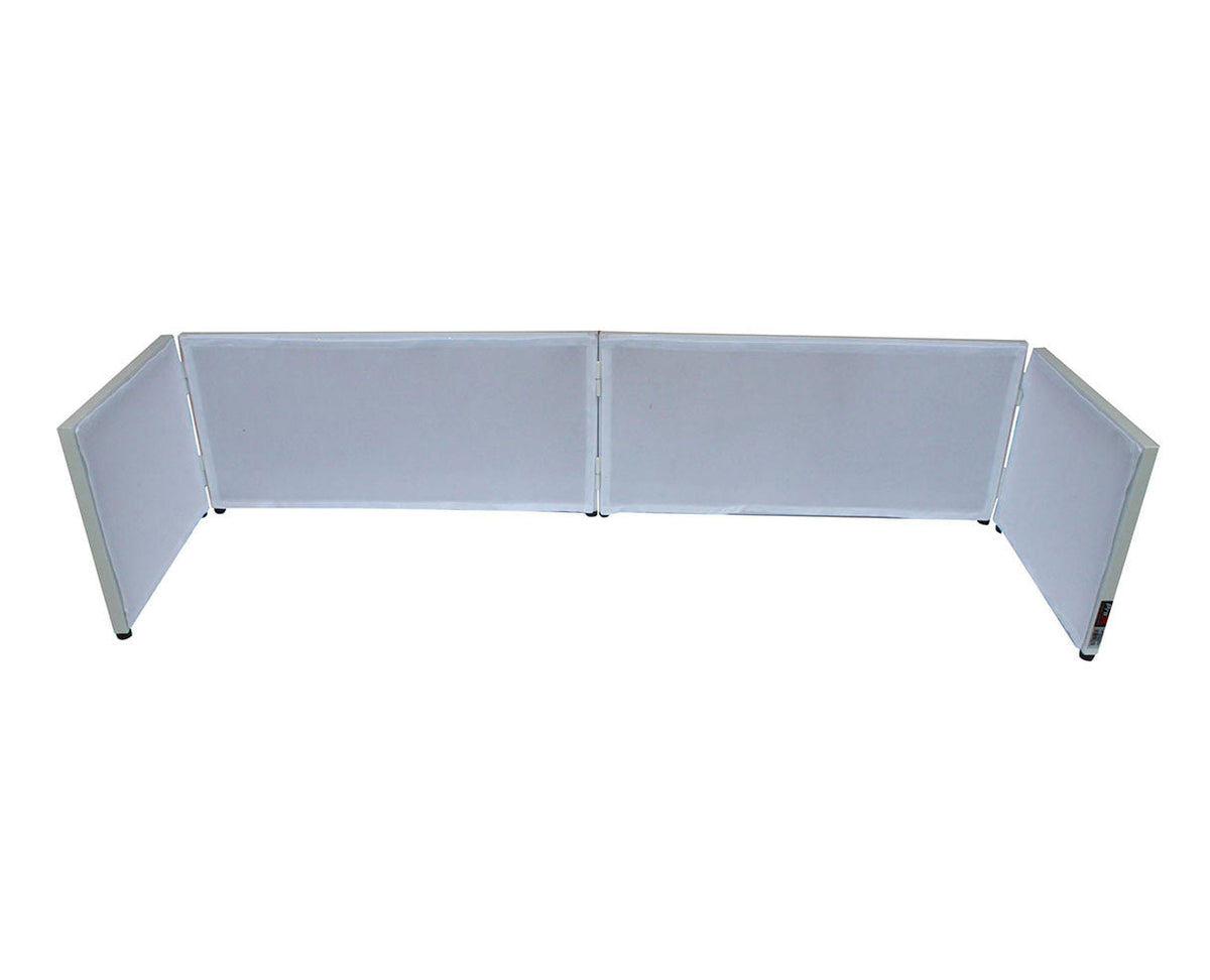 White Trim Black White Scrim DJ Facade P513