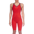 Red Closed Back Swimsuit U23452