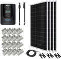 400 Watt 12 Volt Monocrystalline Solar Panel Kit with 40A MPPT Charge Controller Y339