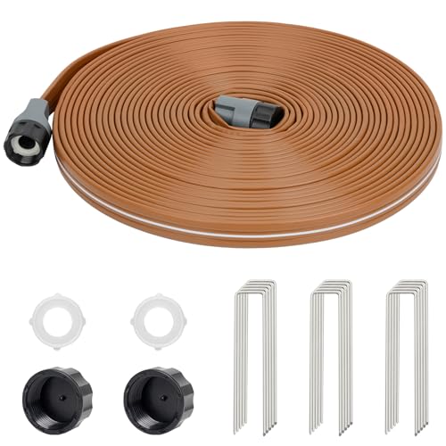 20 ft 2 Pack Soaker Hose with Holes D6504