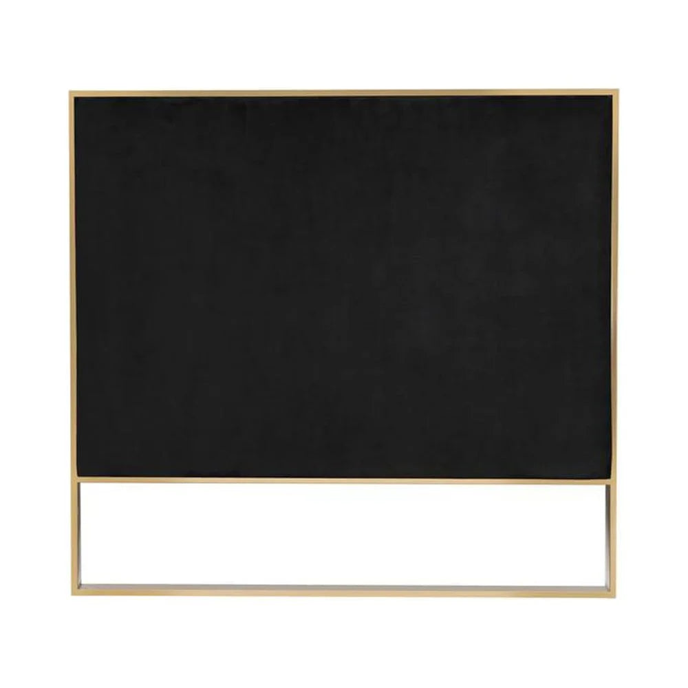 Black Velvet Sofa & Armchair Set C23349