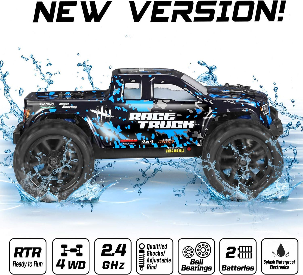 1/18 Scale 4WD RC Monster Truck I7978