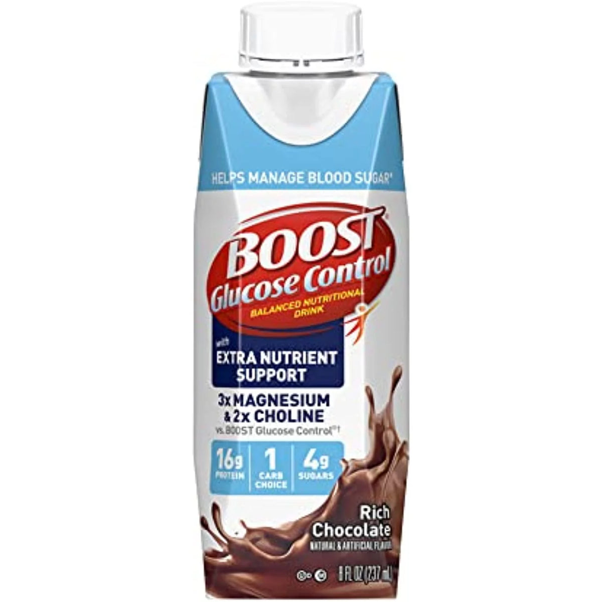 Rich Chocolate Nutritional Drink, 8 Fl Oz, Pack of 24 R655
