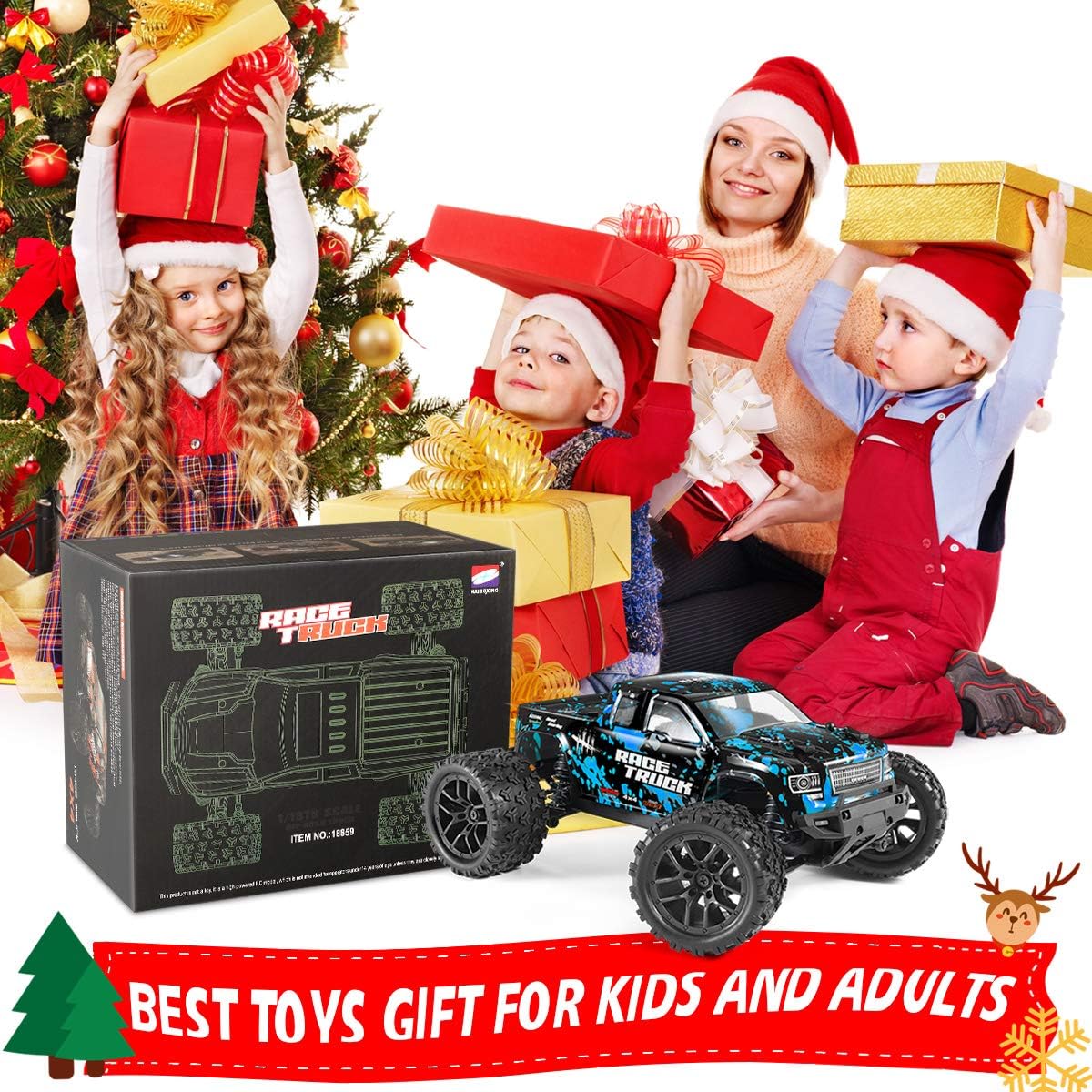 1/18 Scale 4WD RC Monster Truck I7978