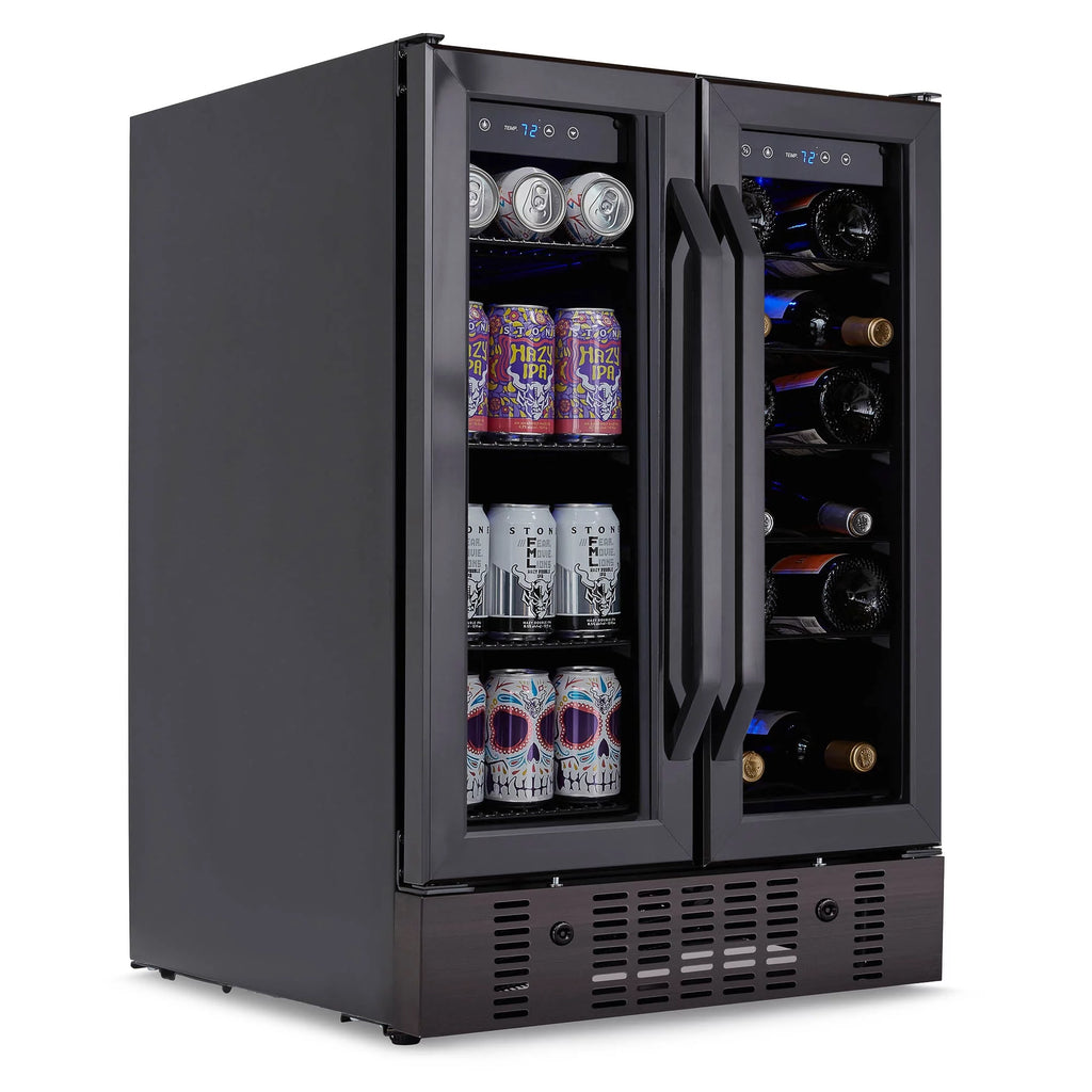 24" Dual Zone Wine Cooler & Mini Fridge A109893