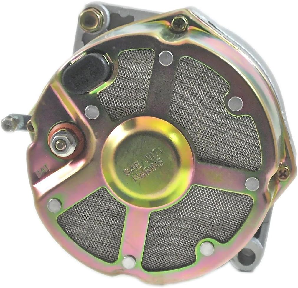 NEW ALTERNATOR COMPATIBLE WITH 81-87 OMC INBOARD V-DRIVE 2.5 3.0 3.8 1-WIRE MARINE B752
