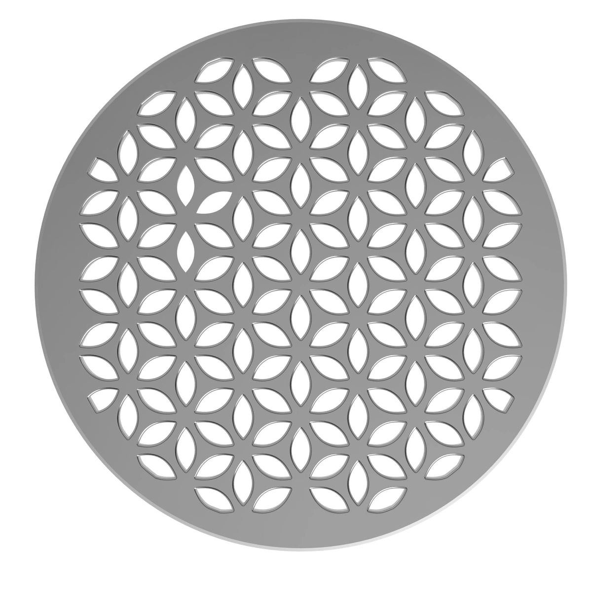 Polished Nickel Round Shower Drain Q6350