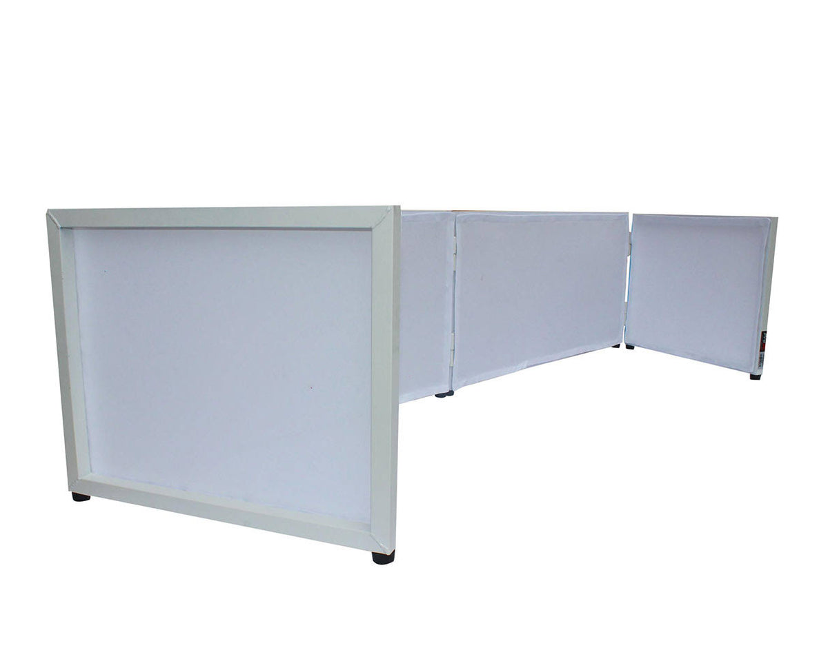 White Trim Black White Scrim DJ Facade P513