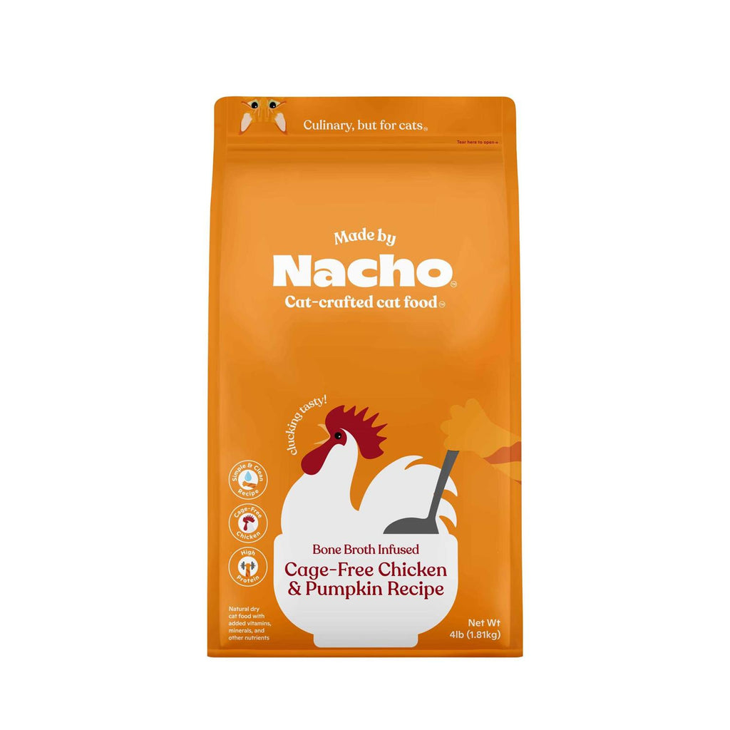 Cage-Free Chicken & Pumpkin Recipe Dry Cat Food D74249