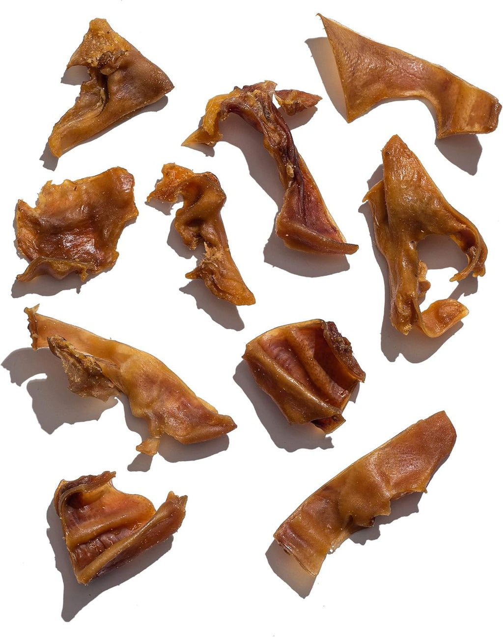 Pig Ears Slivers (1lb) Natural Dog Chews Pork Dog Treats N767