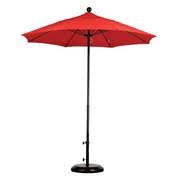 7.5' Fiberglass Market Umbrella Champagne Olefin D115