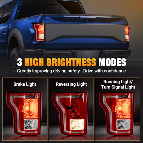 Tail Lights Assembly with Bulb and Harness A4503