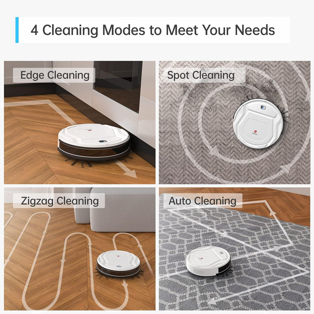 Robot Vacuum Cleaner, 1800Pa Suction, Slim, Quiet, Self-Charging M179507